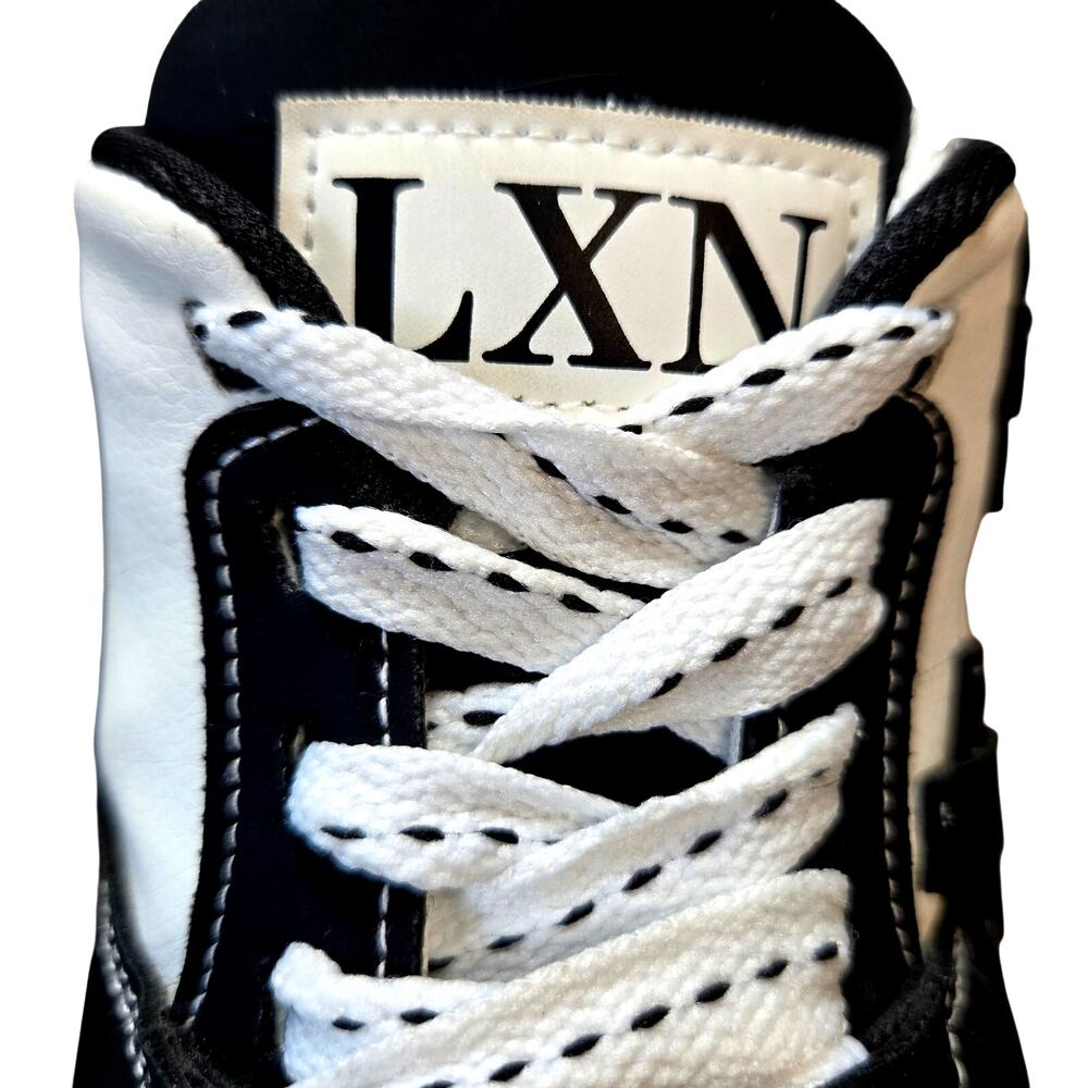 LXM 9.5 (43) Men's Tennis Shoes Athletic Sneakers white Black Causal - Picture 3 of 7
